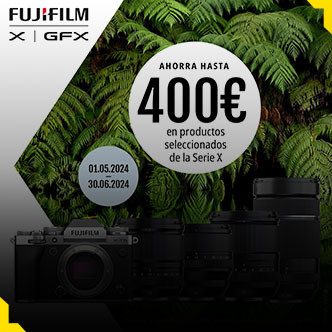 Promoción Fujifilm X-T5 y ópticas XF