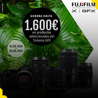 Promoción Fujifilm serie GFX